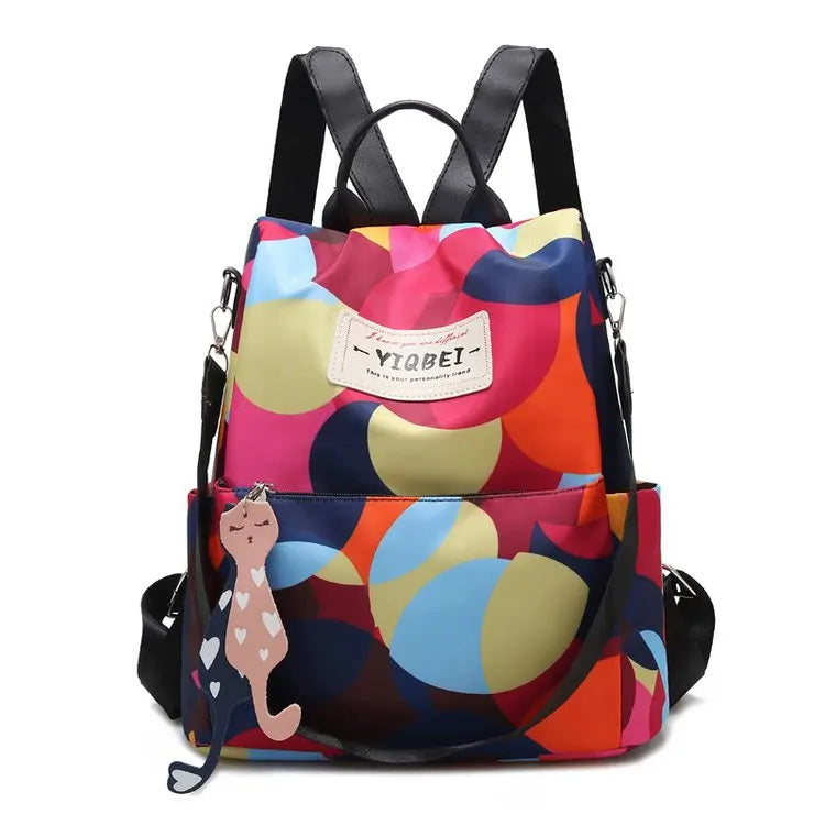 Embroidery and Print Waterproof Anti-Theft  Backpacks and Tote Bags - Glamourize 