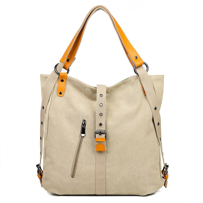 Eco-Chic Canvas Carryall - Glamourize 