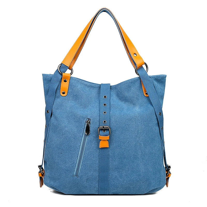 Eco-Chic Canvas Carryall - Glamourize 