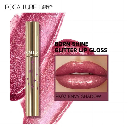 Focallure Born Shine Glitter Lip Gloss Collection