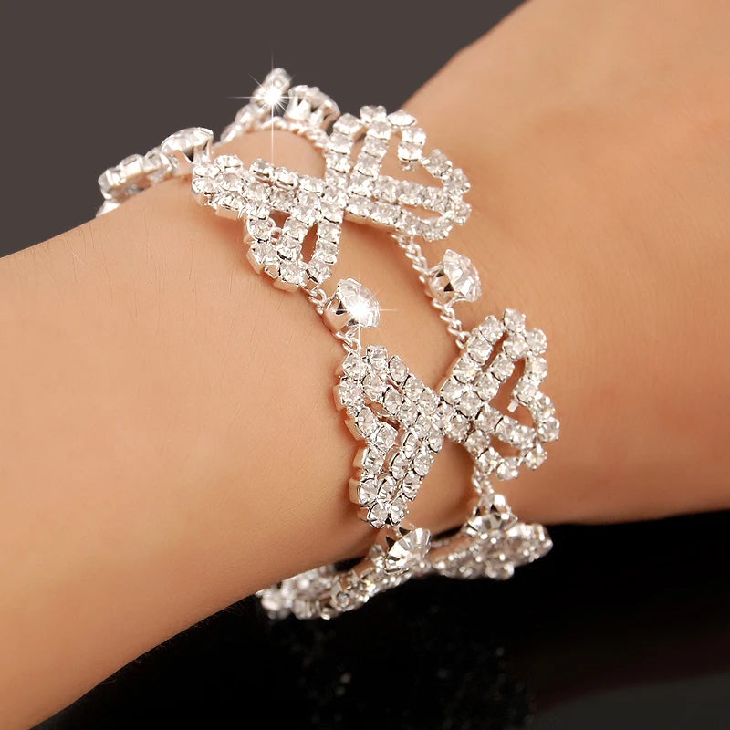 Moonlit Serenade Crystal Bracelet