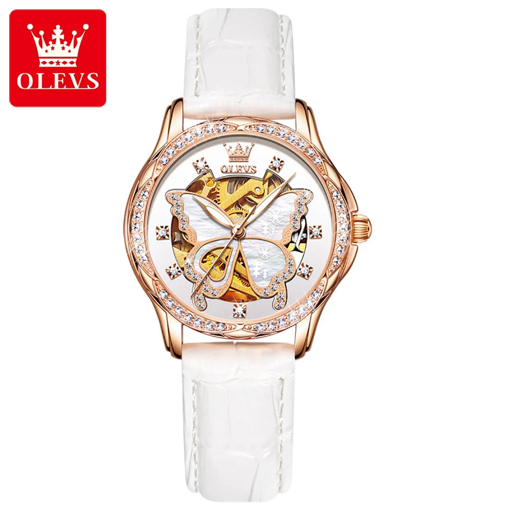 OLEVS Butterfly Mechanical Women’s Watch and Set