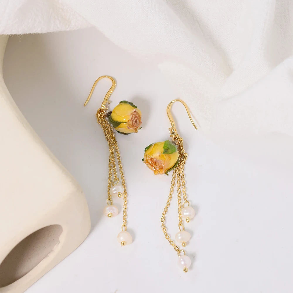 GLSEEVO's Ethnic Style Drop Earrings