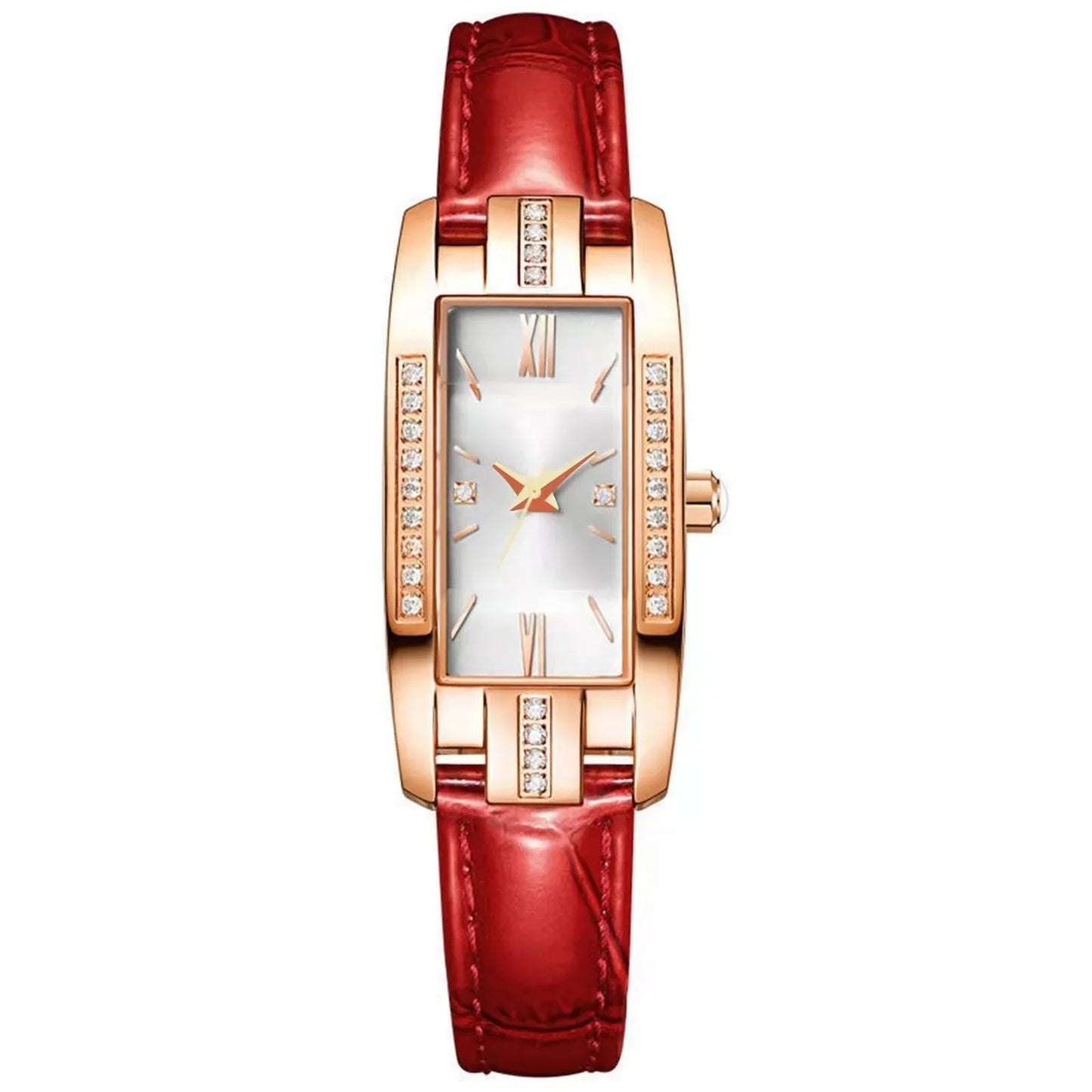 MOONBIFFY Luxury Square Quartz Watch