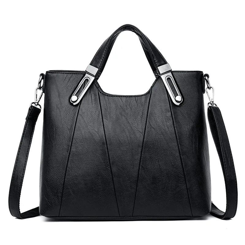 Designer Luxury Vegan Leather Shoulder Bag - Glamourize 