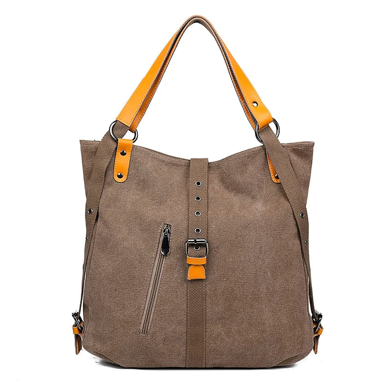 Eco-Chic Canvas Carryall - Glamourize 