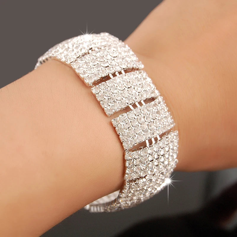 Moonlit Serenade Crystal Bracelet