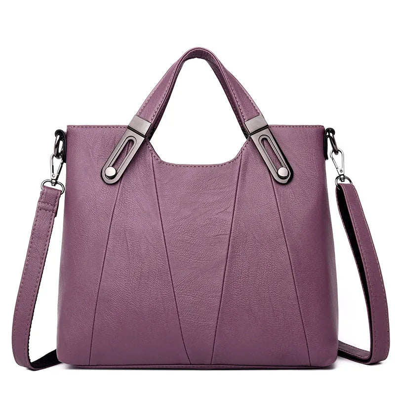 Designer Luxury Vegan Leather Shoulder Bag - Glamourize 