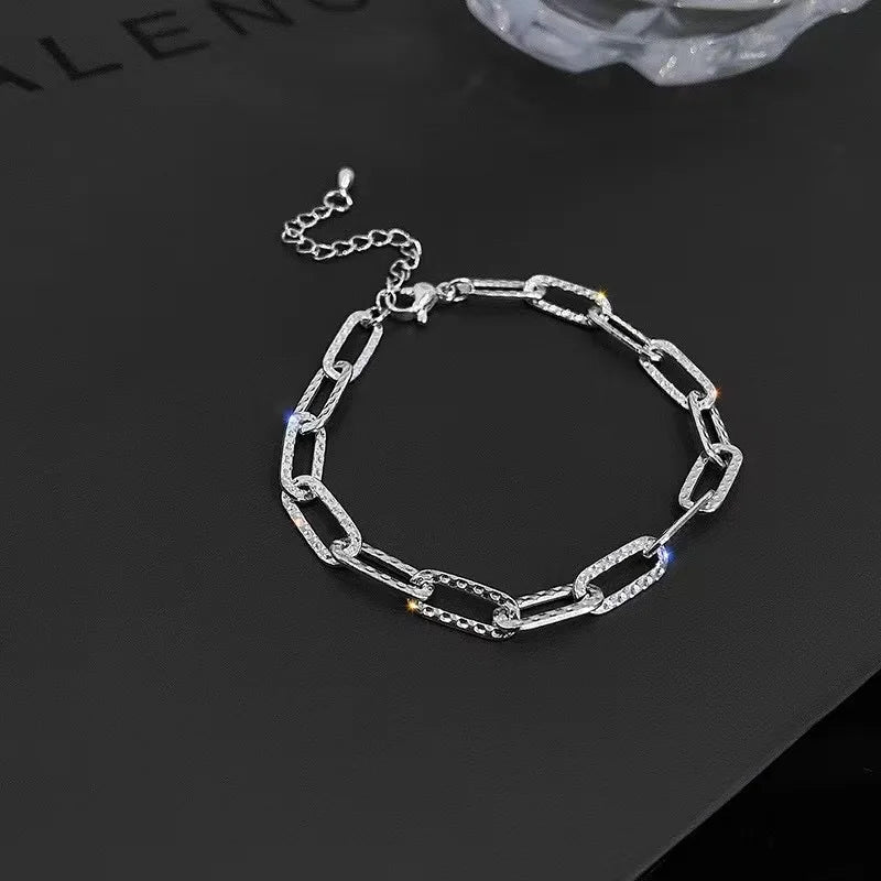 NEULRY Trendy Link Chain Bracelet