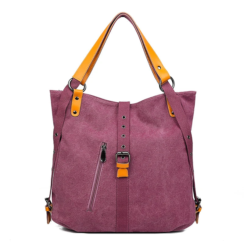 Eco-Chic Canvas Carryall - Glamourize 