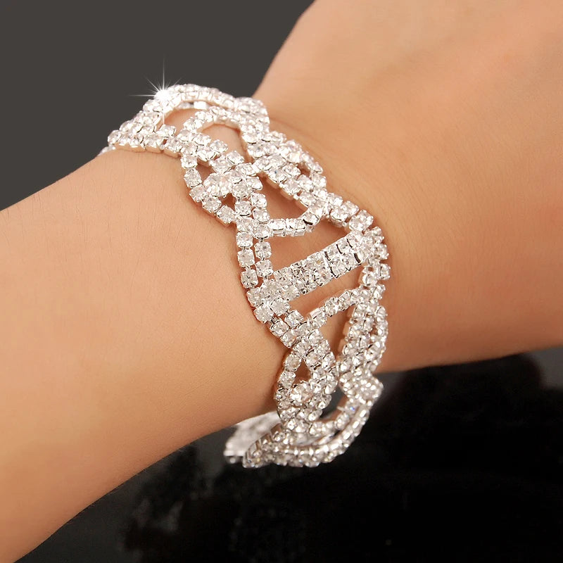 Moonlit Serenade Crystal Bracelet