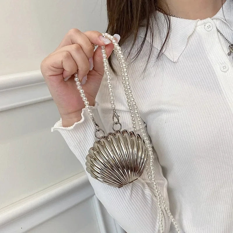 Dawndesslo Seashell Clutch Bag