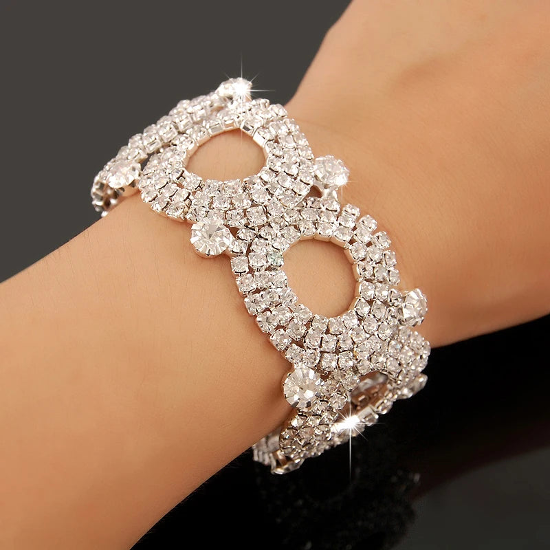 Moonlit Serenade Crystal Bracelet