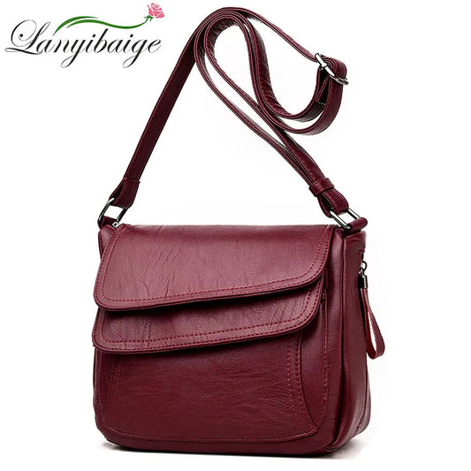 Professional Panache Leather Messenger Bag - Glamourize 