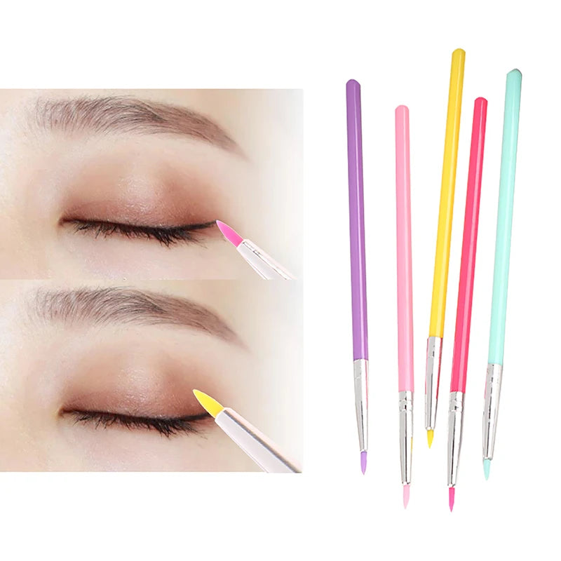 Jiauting Multi-Purpose Silicone Applicator Brush for Eyes and Face