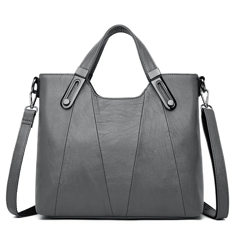 Designer Luxury Vegan Leather Shoulder Bag - Glamourize 