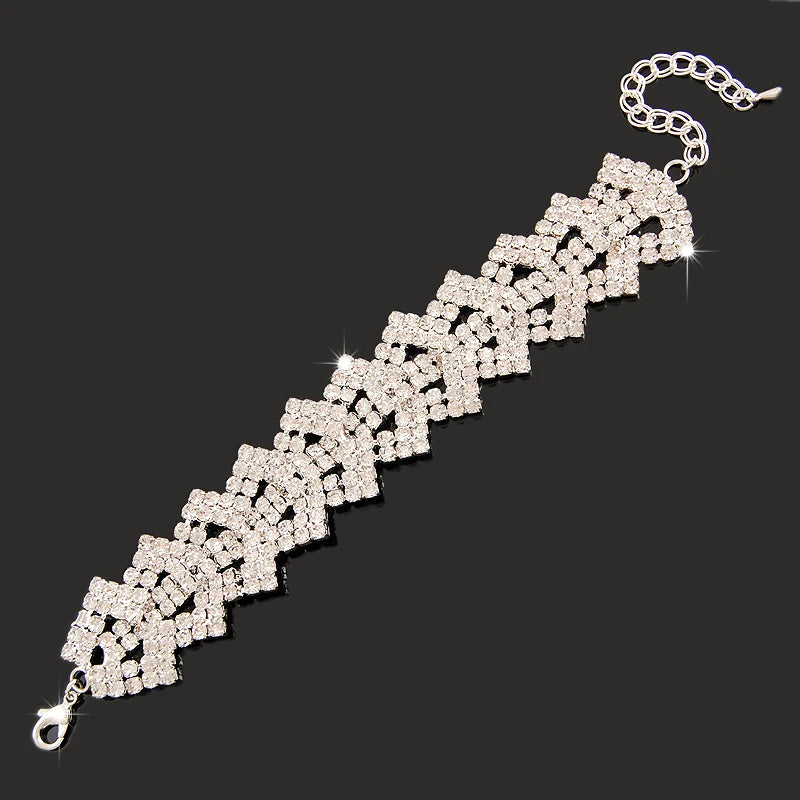 Moonlit Serenade Crystal Bracelet