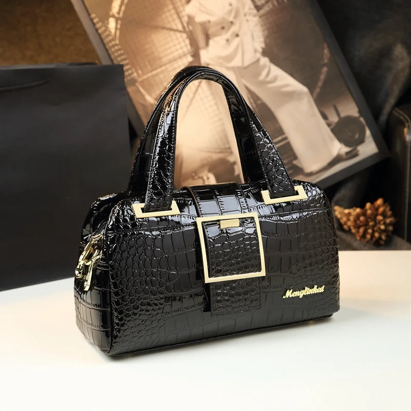 Urban Vogue Fashion Genuine Leather Handbag - Glamourize 