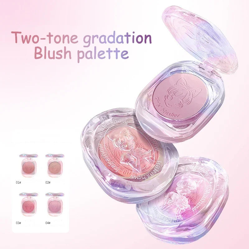 Kakashow Two-Tone Gradation Blush Palette