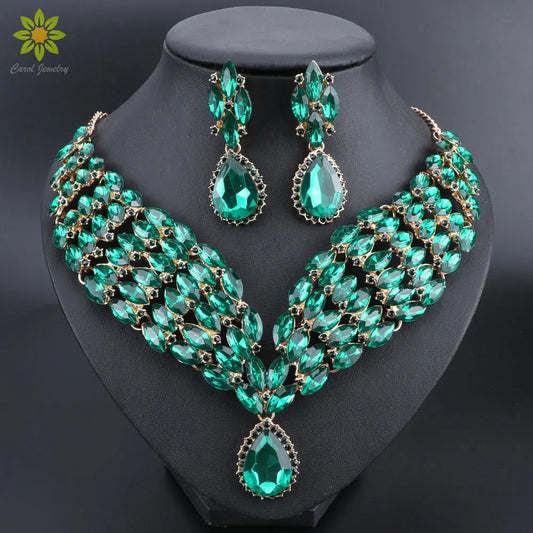 Spectrum Splendor Gemstone Jewellery Set - Glamourize 