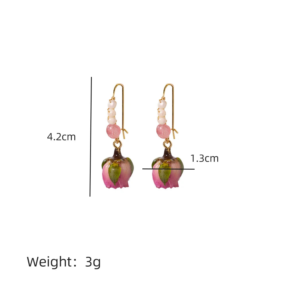 GLSEEVO's Ethnic Style Drop Earrings