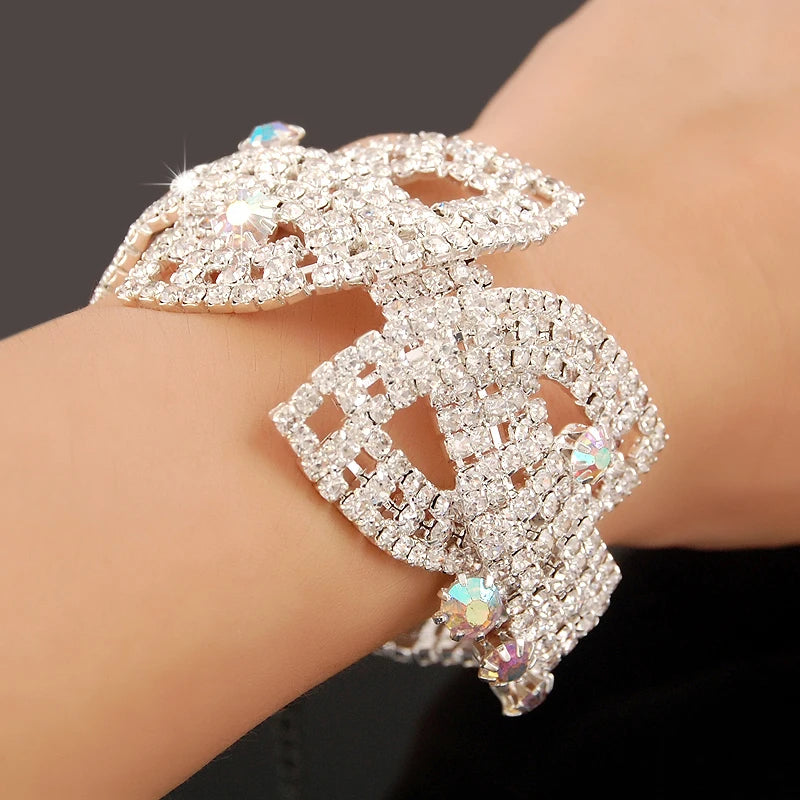 Moonlit Serenade Crystal Bracelet