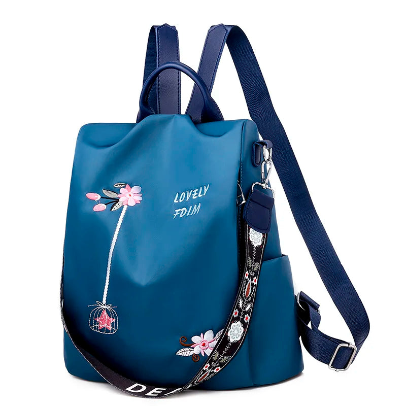 Embroidery and Print Waterproof Anti-Theft  Backpacks and Tote Bags - Glamourize 