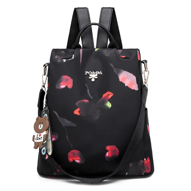 Embroidery and Print Waterproof Anti-Theft  Backpacks and Tote Bags - Glamourize 