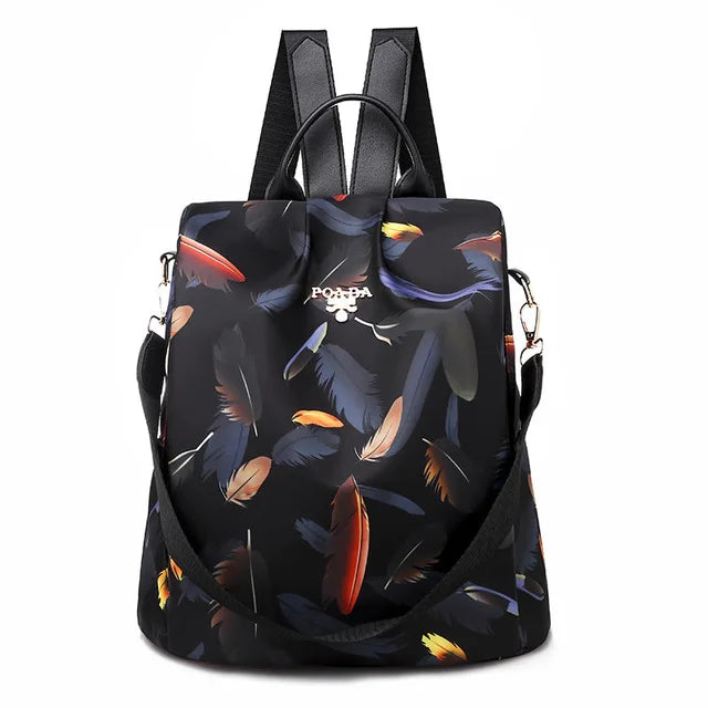 Embroidery and Print Waterproof Anti-Theft  Backpacks and Tote Bags - Glamourize 