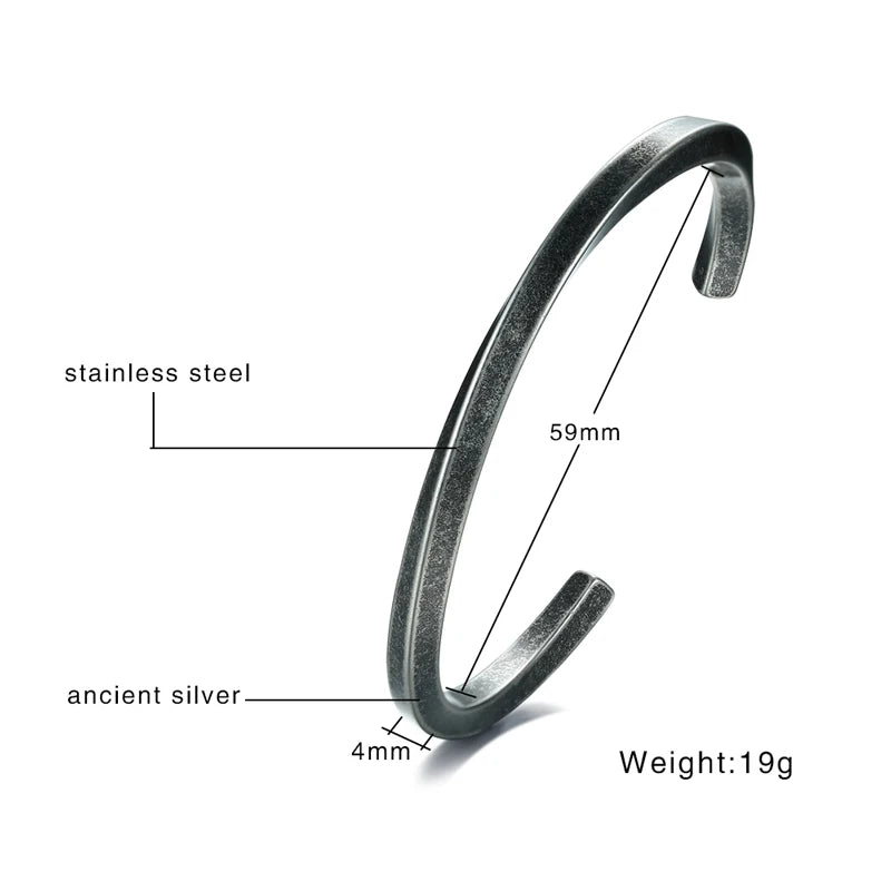 Tempest Twist Mobius Bangle - Glamourize 