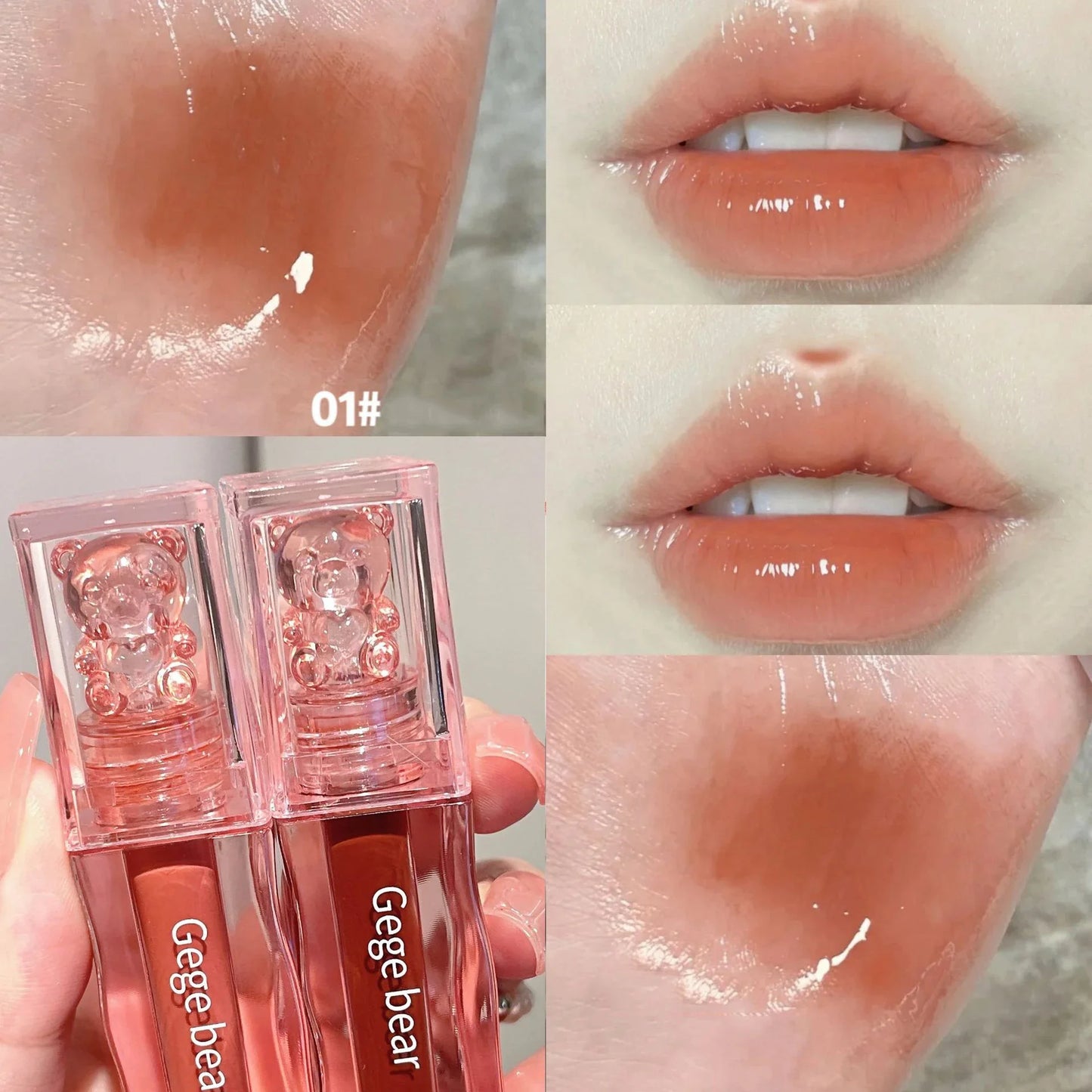 Gege Bear Moist Ice Through The Lip Glaze